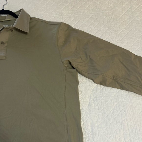 - First Tactical Shirt. Tan. Size XL. Fisherman Core. Outdoors. - Picture 5 of 8